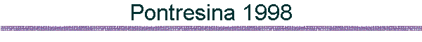 Pontresina 1998
